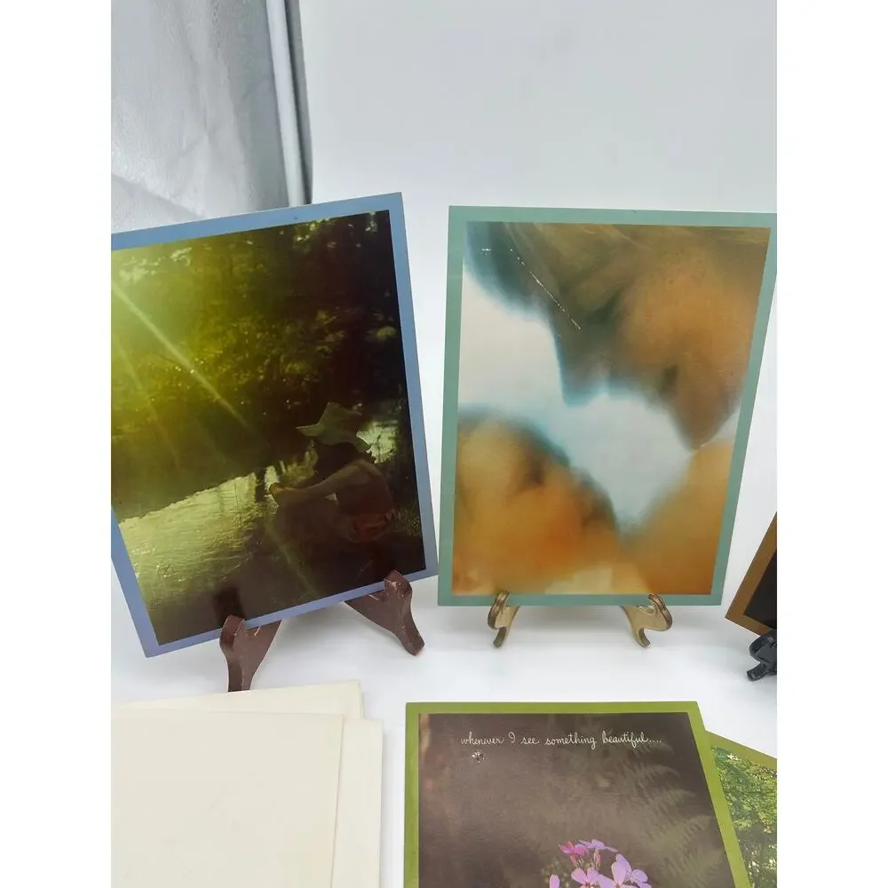 Lot of 8 Sunshine Greeting Cards Unused Friendship Congrats Nature Art Cards